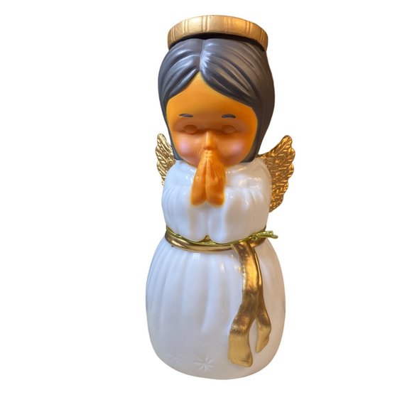Blow Mold 11 Inch Tabletop Angel Christmas Decor - Picture 1 of 12